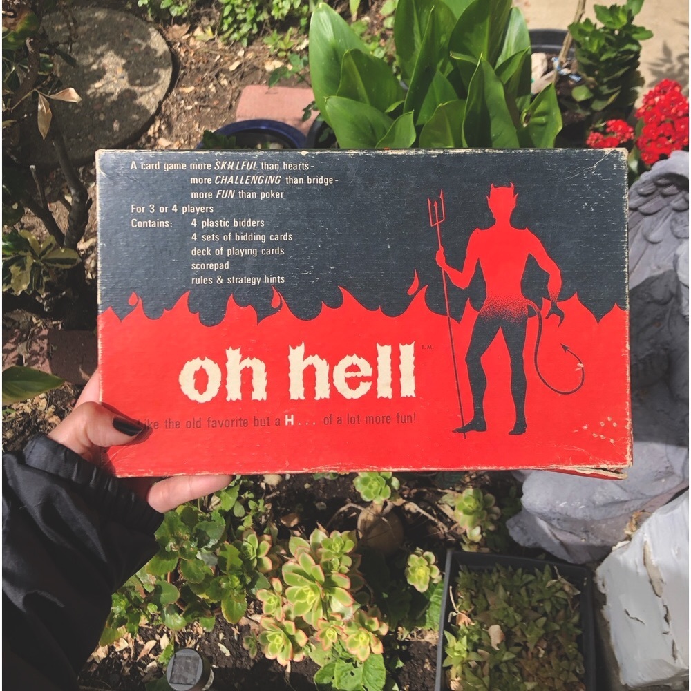 Vintage 1973 board game “oh hell”
